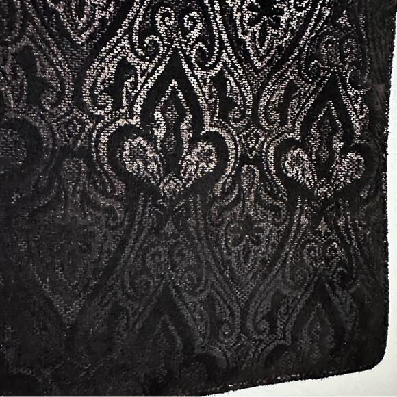 Gianfranco Lotti Damask and Leather Vintage Shoulder Clutch Bag - Picture 9 of 11